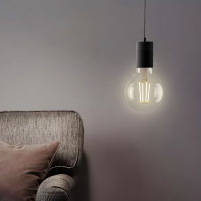 Ampoule LED E27 globe filament transparent 806 lm blanc neutre 3,8W grade A Jacobsen