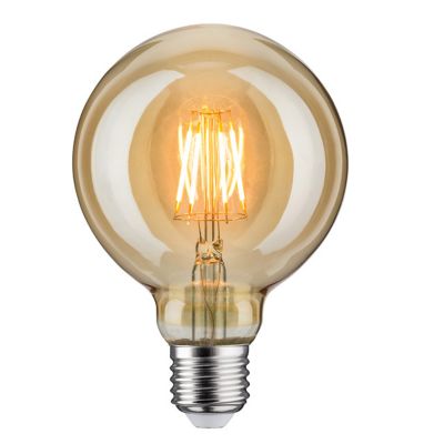 Ampoule LED E27 Globe vintage 6,5W=40W Blanc chaud