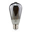 Ampoule LED E27 st64 à filament linéaire fumé blanc chaud Jacobsen