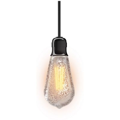 Lot De 2 Ampoules LED ST64 E27 - Blanc Extra Chaud 1800K - 7,6W - Verre Fumé - Neuf
