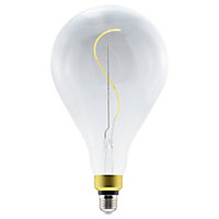 Ampoule LED à filament ballon E27 6W=40W Blanc neutre