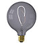Ampoule LED filament décorative Nora E27 G125 fumée Calex