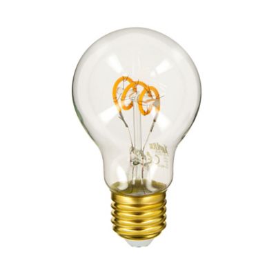 Ampoule LED filament E27 180lm 18W IP20 Ø6,5 cm blanc chaud Xanlite