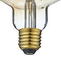 Ampoule LED à filament globe Ø125mm E27 300lm blanc chaud
