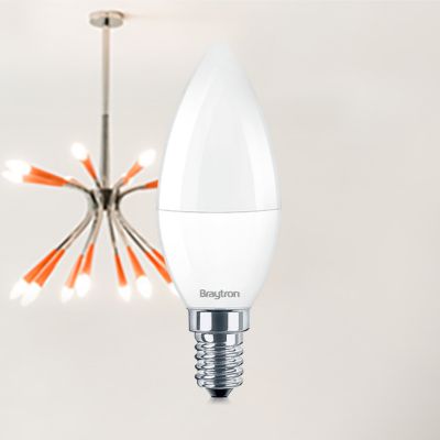 Ampoule LED flamme 5W (Eq. 35W) E14 3000K