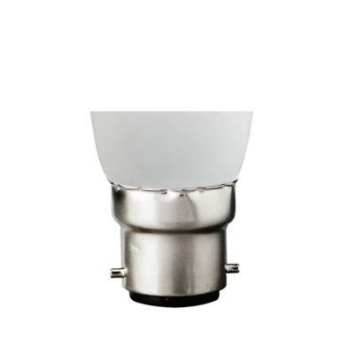 Ampoule LED flamme B22 470lm 4.2W = 40W Ø3.5cm Diall blanc chaud