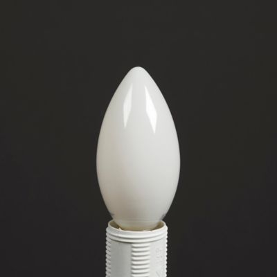 Ampoule LED flamme E14 470lm 3.4W = 40W Ø3.5cm Diall blanc chaud et blanc neutre