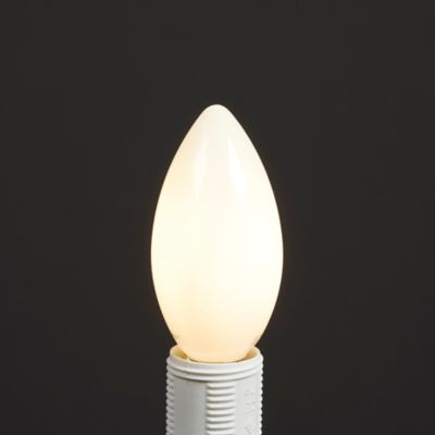 Ampoule LED flamme E14 470lm 3.4W = 40W Ø3.5cm Diall blanc chaud et blanc neutre