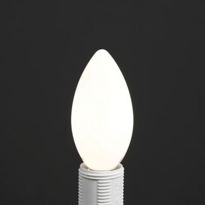 Ampoule LED flamme E14 470lm 3.4W = 40W Ø3.5cm Diall blanc chaud et blanc neutre