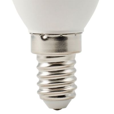 Ampoule LED flamme E14 470lm 4.2W = 40W Ø3.5cm Diall blanc chaud