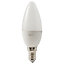 Ampoule LED flamme E14 470lm 4.2W = 40W Ø3.5cm Diall blanc neutre