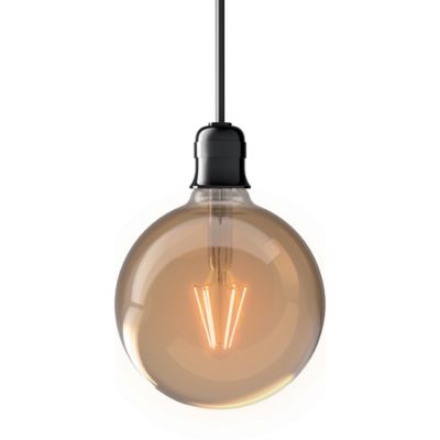 Ampoule LED G125 vintage E27 4W=30W Blanc Castorama