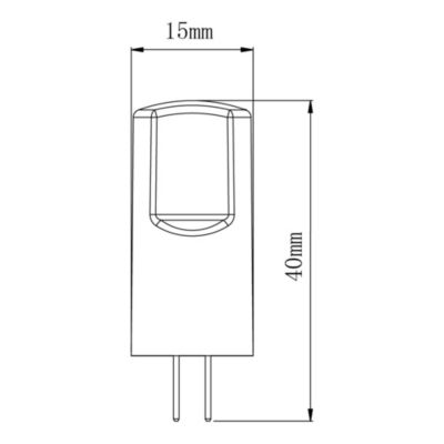 Ampoule LED G4 300lm=28W blanc neutre dimmable Jacobsen