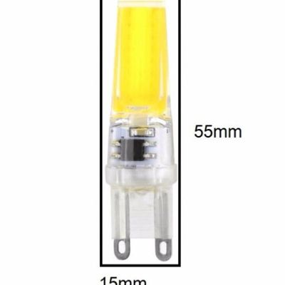 Ampoule LED G9 3W 220V COB 360 degrés - Blanc Neutre 4000K - 5500K - SILAMP