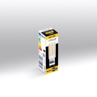 Ampoule LED G9 4000K 4,5W 460lm 5.8 x 1.8 x 1.8( h x l x P en cm ...