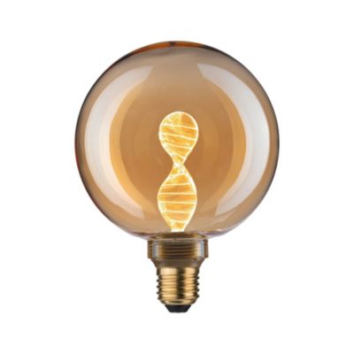 Ampoule LED globe doré E27 180lm blanc extra chaud 3,5W Paulmann