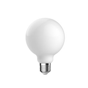 Ampoule LED G125 Opaque, culot E27, consommation de 20W pour une  équivalence de 150W, intensité lumineuse de 2452 lumens, lumièr