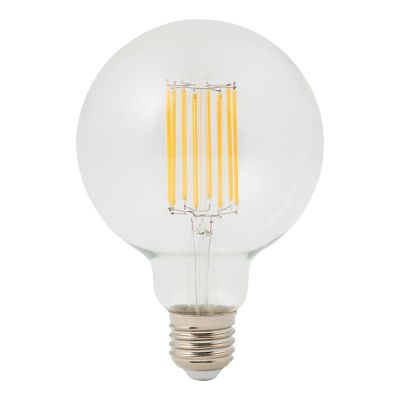 Ampoule LED globe E27 1521lm 11.2W = 100W Ø9.5cm Diall blanc chaud