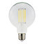 Ampoule LED globe E27 1521lm 11.2W = 100W Ø9.5cm Diall blanc neutre