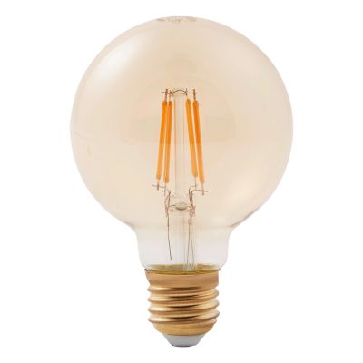 Ampoule LED globe E27 470lm 5.5W = 40W Ø8cm Diall blanc chaud Castorama