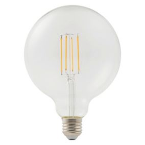 Ampoule LED à filament mini globe E27 470lm 3.4W = 40W Ø4.5cm IPX4 Diall  blanc chaud