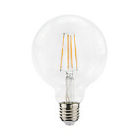 Ampoule LED globe E27 806lm 5.9W = 60W Ø9.5cm Diall blanc chaud