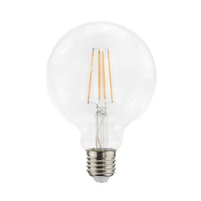 Lot 2 ampoules LED Réflecteur (R63) E27 470lm 4.2W = 40W Ø6.3cm Diall blanc  chaud