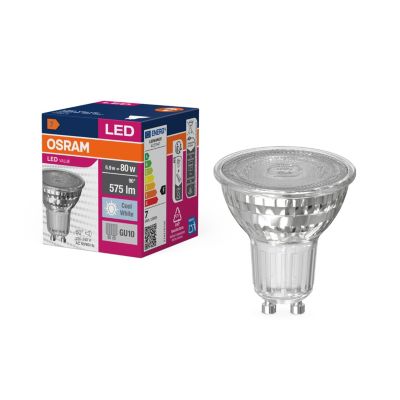 Ampoule LED GU10 575lm blanc froid 6.9W Osram