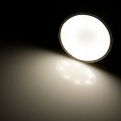 Ampoule LED GU10 7,5W 3000K blanc chaud (WW) 700 lm angle 120 FARI EDO