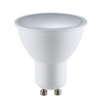 Ampoule LED GU10 7,5W 3000K blanc chaud (WW) 700 lm angle 120 FARI EDO