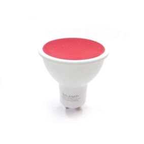 Ampoule LED GU10 7W 220V ROUGE - SILAMP
