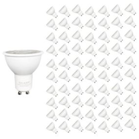 Ampoule LED GU10 8W 220V PAR16 COB (Pack de 100) - Blanc Froid 6000K - 8000K - SILAMP