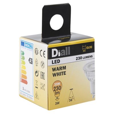 ZMH Spot à Encastrer LED 6 Avec Douille GU10 30° Spot LED Lampes Halogenes 93821100