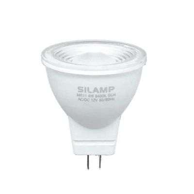 Ampoule LED GU4 / MR11 4W 12V - Blanc Neutre 4000K - 5500K - SILAMP
