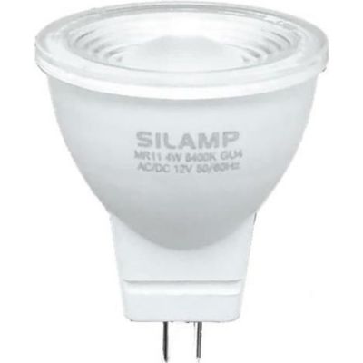 Ampoule LED GU4 / MR11 4W 12V - Blanc Neutre 4200k - 5500k - Silumen