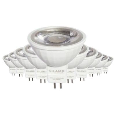 Ampoule LED GU5.3 / MR16 12V 8W SMD 80 - SILUMEN - Réflecteur - Spot - Blanc chaud