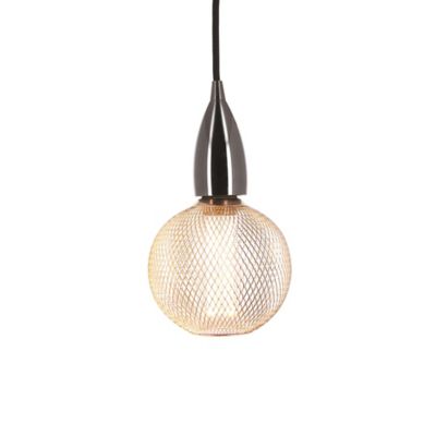 Ampoule LED holograme cage cuivre IP20 E27 150lm blanc chaud Xanlite