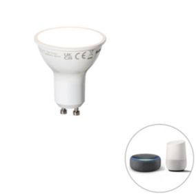 Ampoule LED intelligente GU10 blanche 7W 700lm 3000K