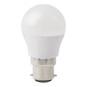 Ampoule LED mini globe B22 470lm 4.2W = 40W Ø4.5cm Diall blanc chaud