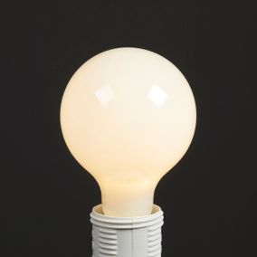Ampoule LED mini globe Relax and Work E14 4,6W=40W Blanc neutre et blanc chaud