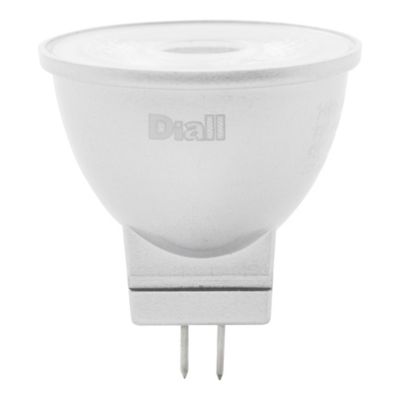 Ampoule LED MR11 GU4 184lm 1.8W = 18W Ø3.8cm Diall blanc chaud Castorama