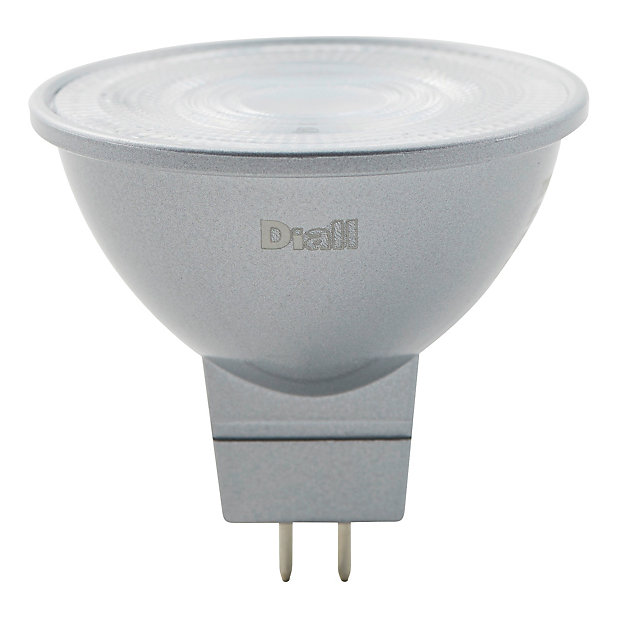 Ampoule LED MR16 GU5.3 Diall blanc chaud 621 lm 6.1 W = 50 W Ø4.5