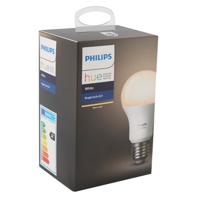 Ampoule LED Philips Hue E27 9W blanc chaud