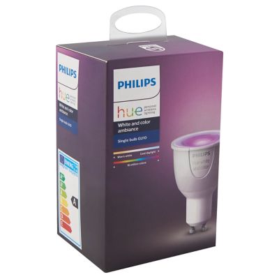 Philips Hue White and Color Ambiance, Ampoule connectée GU10