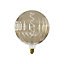 Ampoule LED Pulse Dijon dimmable E27 globe ⌀ 20cm 240lm 4W blanc chaud Calex or