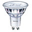 Ampoule LED réflecteur GU10 5,5W=50W blanc chaud