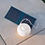 Ampoule LED solaire rechargeable Cherry IP54 900lm 9W blanc chaud Newgarden