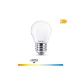 Ampoule Led Sphérique E27 6.5w 806lm 4000k Lumière Du Jour - GENERIQUE - 4.5x7.8cm