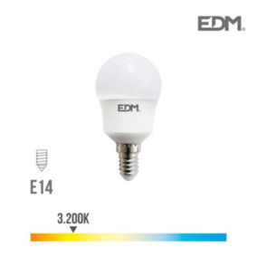 Ampoule LED sphérique - EDM - E14 - 8.5W - 940 lm - 3200K