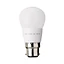 Ampoule LED sphérique B22 3,2W=25W blanc chaud
